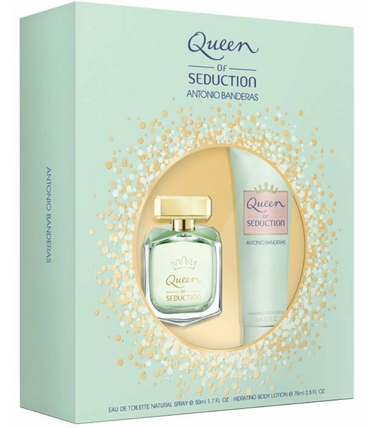 ANTONIO BANDERAS - Queen Of Seduction Kit - Eau de Toilette - 50Ml + Body Lotion 75Ml Queen Of Seduction Kit - Eau de Toilette - 50Ml + Body Lotion 75Ml